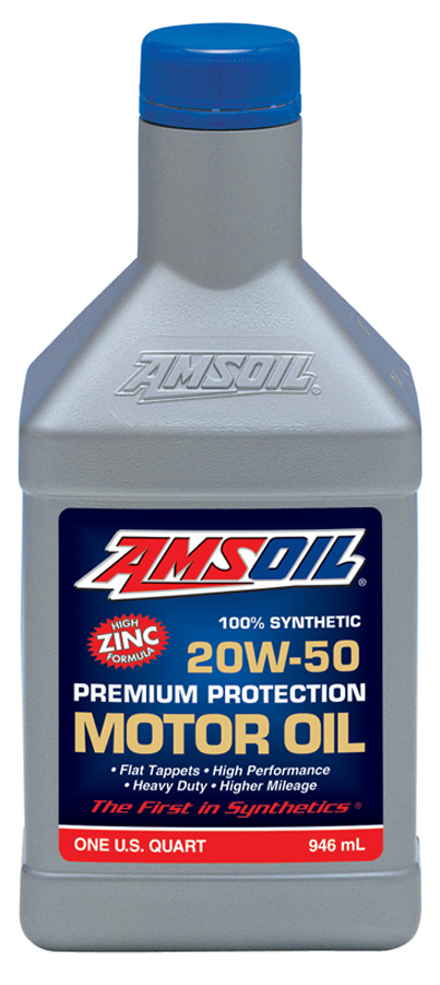 SAE 20W-50 Synthetic Premium Protection Motor Oil