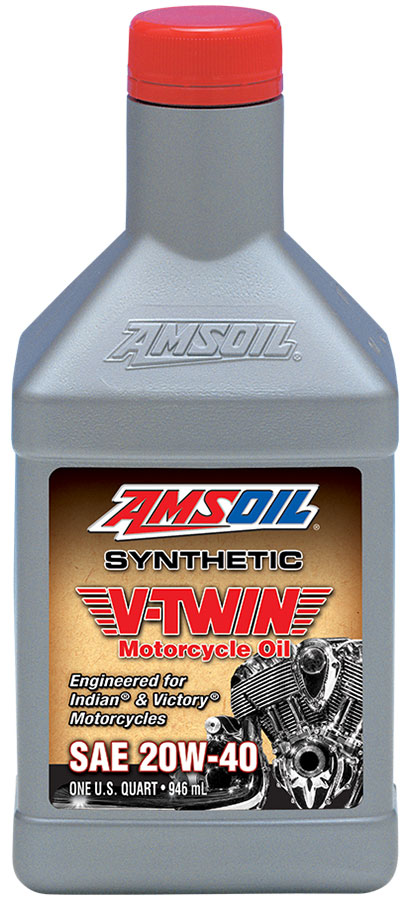 20W-40 Synthetic V-Twin Motorcycle Oil