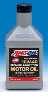 SAE 10W-40 Synthetic Premium Protection Motor Oil